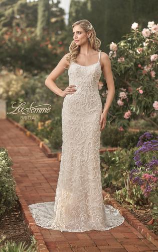 La femme beaded on sale gown